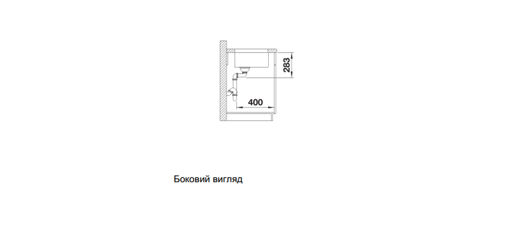 Мойка кухонная Blanco - 518205 SUPRA 500-U - изображение 5