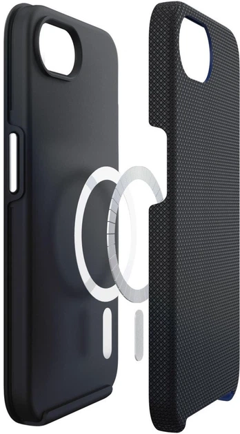 Etui 3MK Fortis MagCase do Apple iPhone 16e/17e Black (5903108758673) - obraz 2