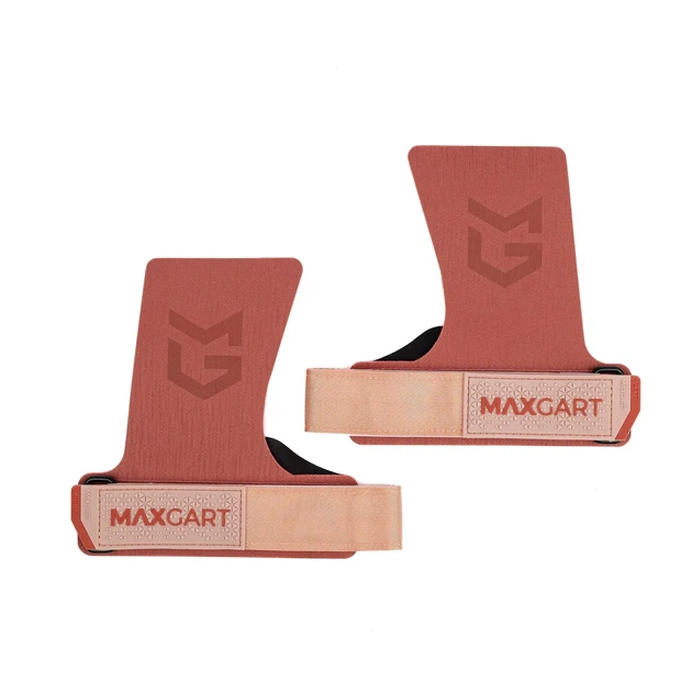 Гимнастические накладки для кроссфита MAXGART NOVA персиковые размер M - изображение 3