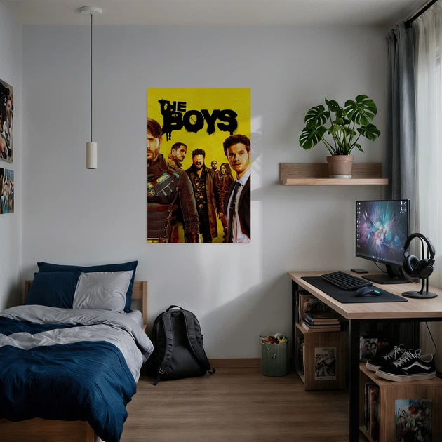 Постер Пацаны, The Boys, сериал, супергерои, A3 42×28 см (id4870) - изображение 2