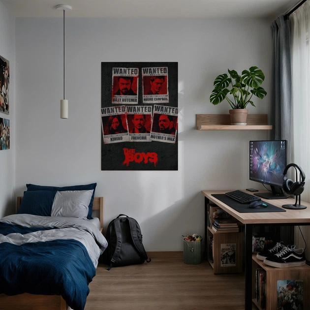 Постер Пацаны, The Boys, сериал, супергерои, A3 42×30 см (id4862) - изображение 2