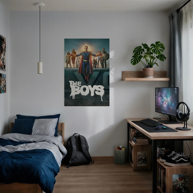 Постер Пацаны, The Boys, сериал, супергерои, A3 42×28 см (id4872) - изображение 2