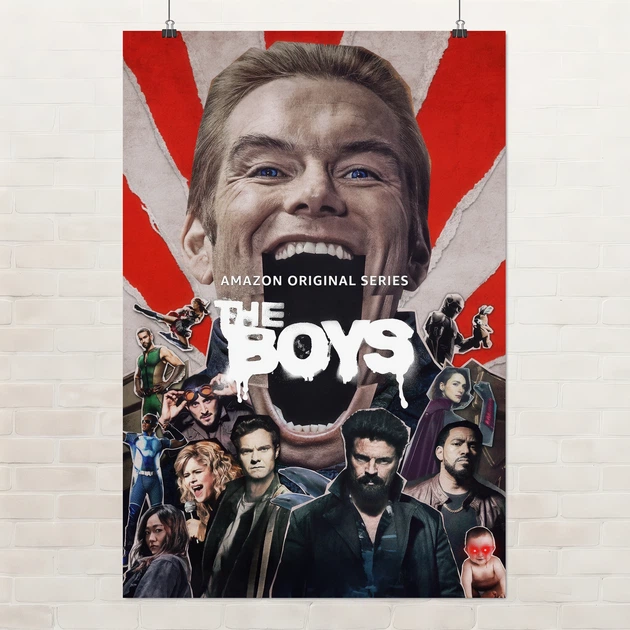 Постер Пацаны, The Boys, сериал, супергерои, A3 42×28 см (id4865) - Фото 1 Постер Пацаны, The Boys, сериал, супергерои, A3 42×28 см (id4865) - изображение 1