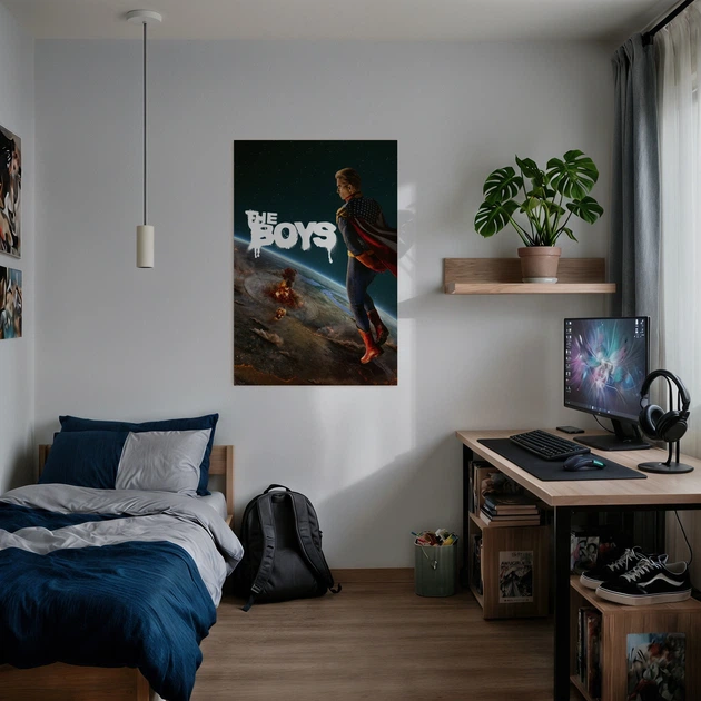 Постер Хлопаки, The Boys, Homelander, серіал, супергерої, A1 90×60 см (id7336) - зображення 2