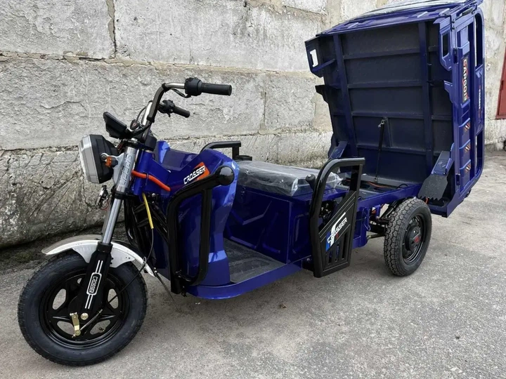 Грузовой электротрицикл Crosser CARGO 13" 1000W 60V 45Ah - Фото 1 Грузовой электротрицикл Crosser CARGO 13" 1000W 60V 45Ah - изображение 1