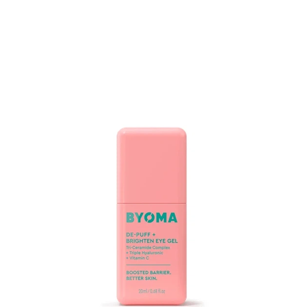 Гель проти набряклості та освітлення шкіри навколо очей BYOMA De-Puff and Brighten Eye Gel 20 ml - Фото 1 Гель проти набряклості та освітлення шкіри навколо очей BYOMA De-Puff and Brighten Eye Gel 20 ml - зображення 1