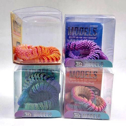 Печатная 3D фигурка змея (ЗЕЛЕНЫЙ), 3D печать - Фото 2 Печатная 3D фигурка змея (ЗЕЛЕНЫЙ), 3D печать - изображение 2