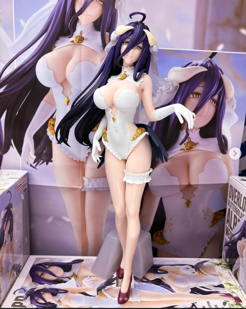 Аніме фігурка Banpresto Альбедо Albedo Wedding Ver Glitter Glamours Overlord 27 см - Фото 10 Аніме фігурка Banpresto Альбедо Albedo Wedding Ver Glitter Glamours Overlord 27 см - зображення 10