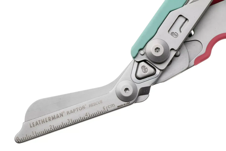 Ножницы-мультитул Leatherman Raptor Rescue, бирюзово-розовые, utility чехол (833478) - изображение 4