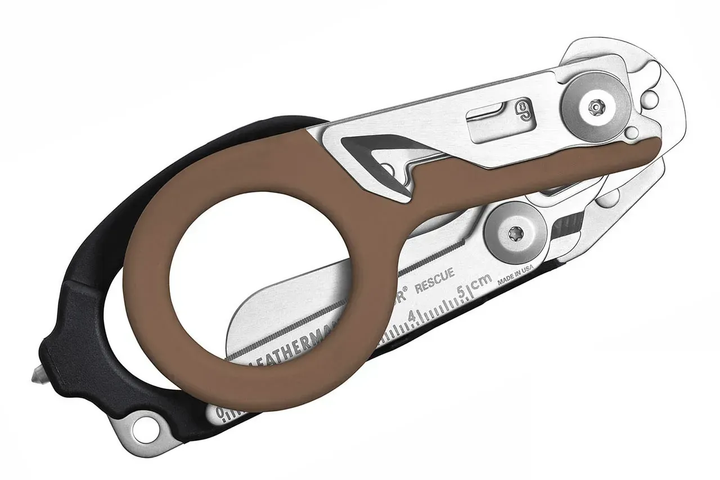 Ножиці-мультитул Leatherman Raptor Rescue, чорні-пісочні, чохол MOLLE (833062) - зображення 2