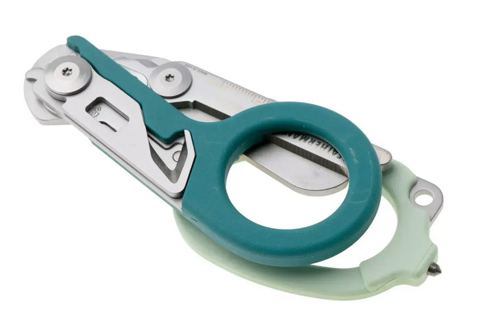 Ножиці-мультитул Leatherman Raptor Rescue, бірюзові, utility чохол (833474) - зображення 4