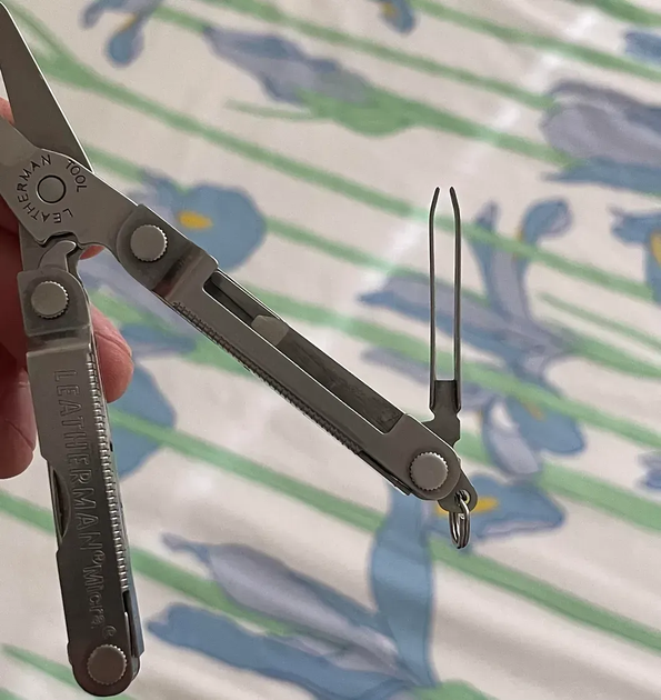 Мультитул Leatherman Micra, сріблястий (64010181N) - зображення 8