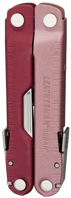 Мультитул Leatherman Rebar Heathered Cranberry, нейлоновий чохол (833317) - зображення 2