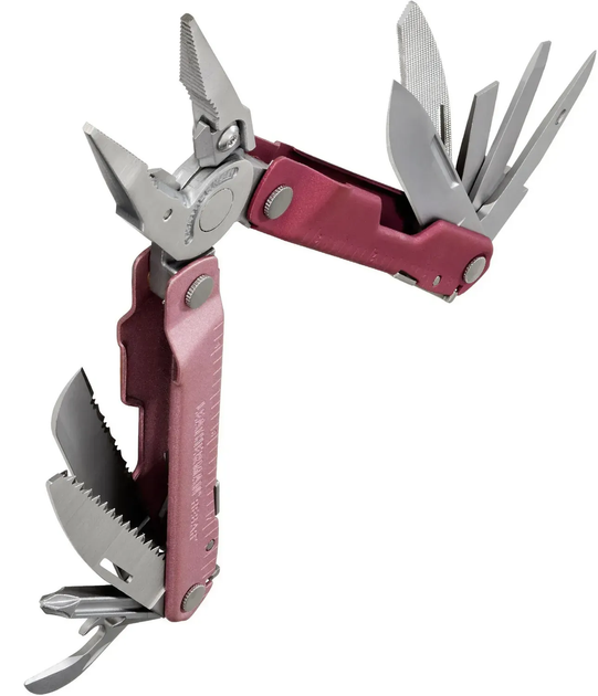 Мультитул Leatherman Rebar Heathered Cranberry, нейлоновий чохол (833317) - зображення 4
