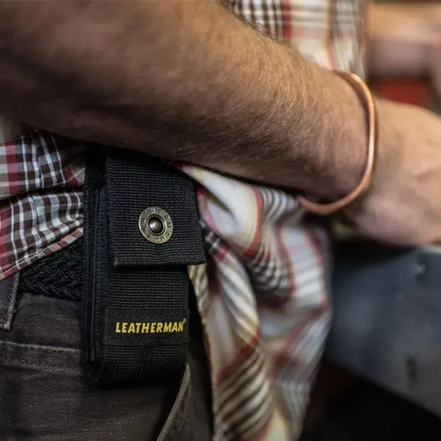Чехол для мультитулов и ножей LEATHERMAN - Large 4.75", черный нейлон (934929) - изображение 6