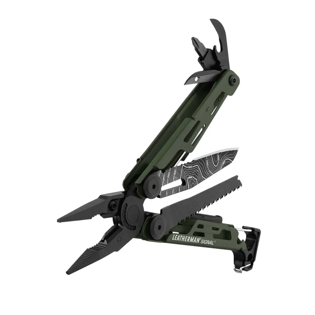 Мультитул Leatherman Signal Green Topo (832692) - зображення 2