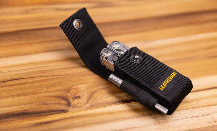 Чехол для мультитулов и ножей LEATHERMAN - Medium 4.25", черный нейлон (934932) - изображение 6