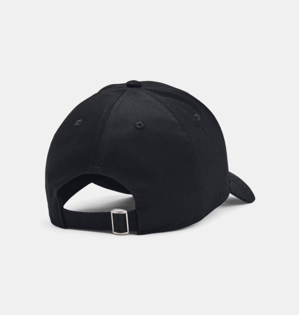 Кепка Under Armour Men's Adjustable Cap Essential Low 1381645-001 o/s, чорний - Фото 2 Кепка Under Armour Men's Adjustable Cap Essential Low 1381645-001 o/s, чорний - изображение 2