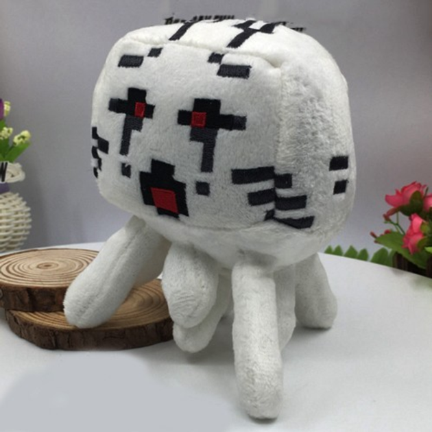 Мягкая игрушка привидение Гаст с вышивкой плюшевая фигурка из игры Майнкрафт 20 см (581934) - Фото 8 Мягкая игрушка привидение Гаст с вышивкой плюшевая фигурка из игры Майнкрафт 20 см (581934) - изображение 8