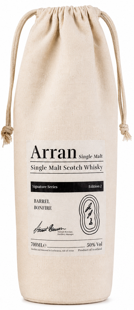 Віскі Arran Barrel Bonfire 0.7 л 50% в подарунковій упаковці (5060044488283) - зображення 3