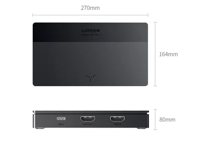 Карта захвата видео UGREEN HDMI to USB/USB-C 4K Full HD 2K 30 Гц 1080p 60 кадров в секунд Black (CM630) - Фото 9 Карта захвата видео UGREEN HDMI to USB/USB-C 4K Full HD 2K 30 Гц 1080p 60 кадров в секунд Black (CM630) - изображение 9