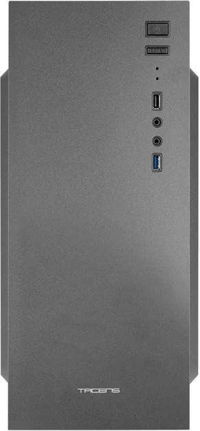Корпус для ПК / Tacens 2ALUX / Mid Tower / Без БП / Стальной / Черный (102026177) - изображение 2