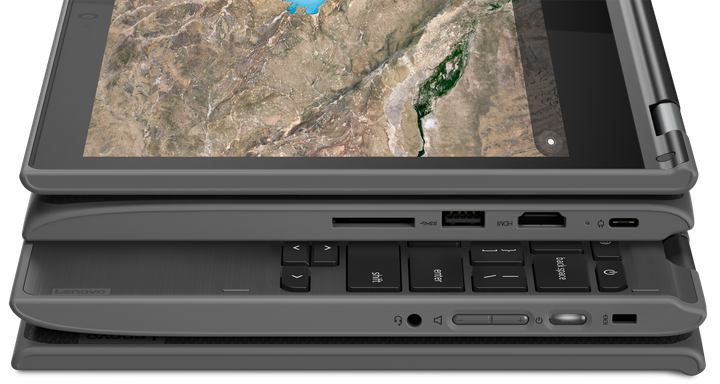 Сенсорный ноутбук 11.6" Lenovo 300e Chromebook 2nd Gen AMD A4-9120C RAM 4GB eMMC 32GB 10час батарея Chrome OS (UKR) (102026070) - Б/У - изображение 11