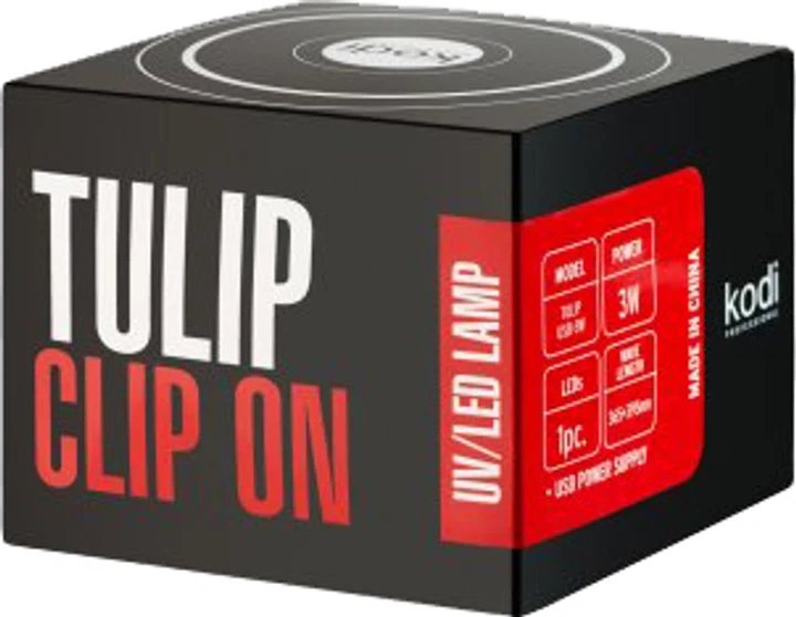 KODI UV/LED лампа Clip-on USB для фиксации и форм ногтей - изображение 3
