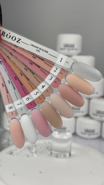 Гель для наращивания и укрепления Crooz №03 Creamy Builder Gel 15 мл - изображение 4