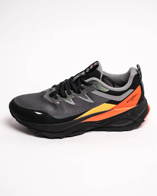 Мужские кроссовки Xtep Running Shoes 977419110030 41 26 см Charcoal Grey/Black серые с черным (11112360) - изображение 6