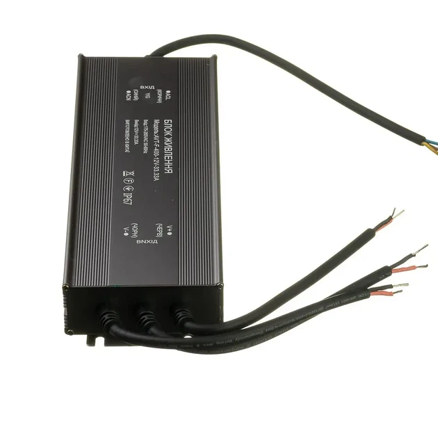 Блок питания для светодиодной (LED) ленты AVT 12В 400Вт 33.3А, герметичный IP65 (для улицы, уличный) - Фото 5 Блок питания для светодиодной (LED) ленты AVT 12В 400Вт 33.3А, герметичный IP65 (для улицы, уличный) - изображение 5