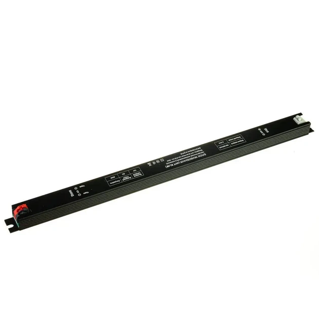 Бытовой (мебельный) Блок питания для светодиодной ленты 12В 60Вт 5А AVT (stick, slim) - узкий IP20, с клеммами - изображение 2