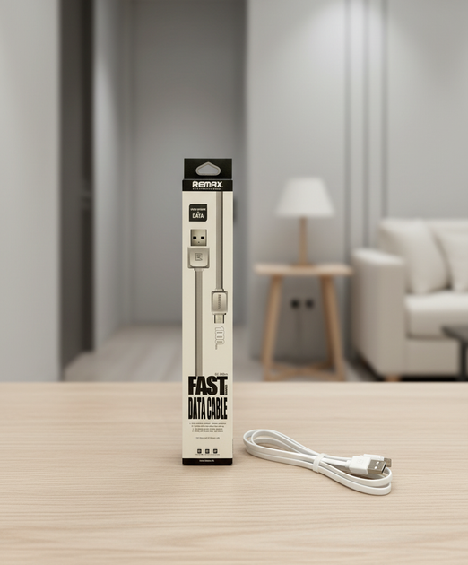 Кабель USB - micro USB Remax 082-V8 - Фото 1 Кабель USB - micro USB Remax 082-V8 - зображення 1