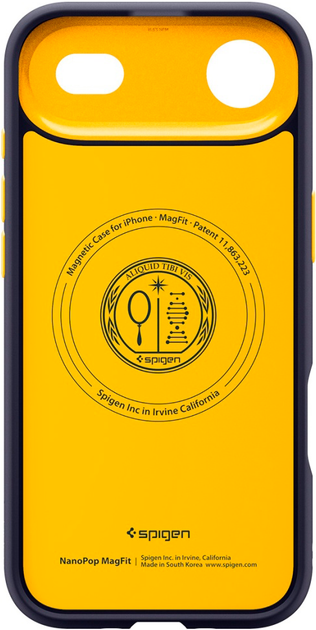Панель Spigen Nano Pop Mag MagSafe для Apple iPhone 17 Air Blue (8800283314328) - Фото 3 Панель Spigen Nano Pop Mag MagSafe для Apple iPhone 17 Air Blue (8800283314328) - зображення 3