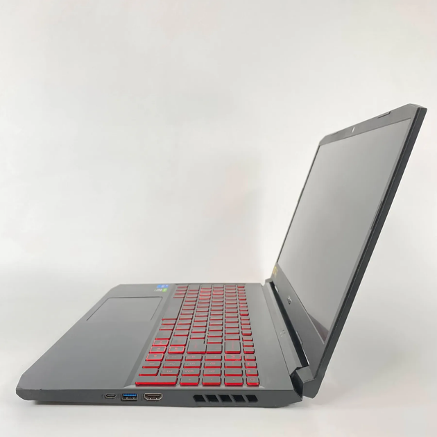 Ігровий ноутбук Б-клас Acer Nitro 5 AN515-57 / 15.6" (1920x1080) IPS / Intel Core i5-11400H (6 (12) ядер по 2.7 - 4.5 GHz) / 16 GB DDR4 / 512 GB SSD / nVidia GeForce RTX 3050 Ti, 4 GB GDDR6, 128-bit / HDMI / WebCam б/в + Подарунок Бездротова миша / USB - зображення 5