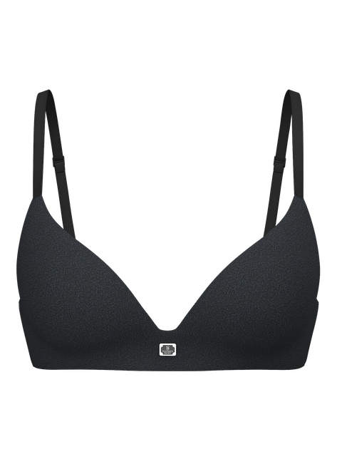 Бюстгальтер без кісточок безшовний бавовняний Victoria's Secret Cotton Logo Hardware Lightly Lined, сірий, 34А - Фото 4 Бюстгальтер без кісточок безшовний бавовняний Victoria's Secret Cotton Logo Hardware Lightly Lined, сірий, 34А - зображення 4