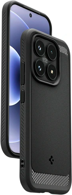 Панель Spigen Rugged Armor для Xiaomi 17 Black (8800283315905) - Фото 7 Панель Spigen Rugged Armor для Xiaomi 17 Black (8800283315905) - зображення 7