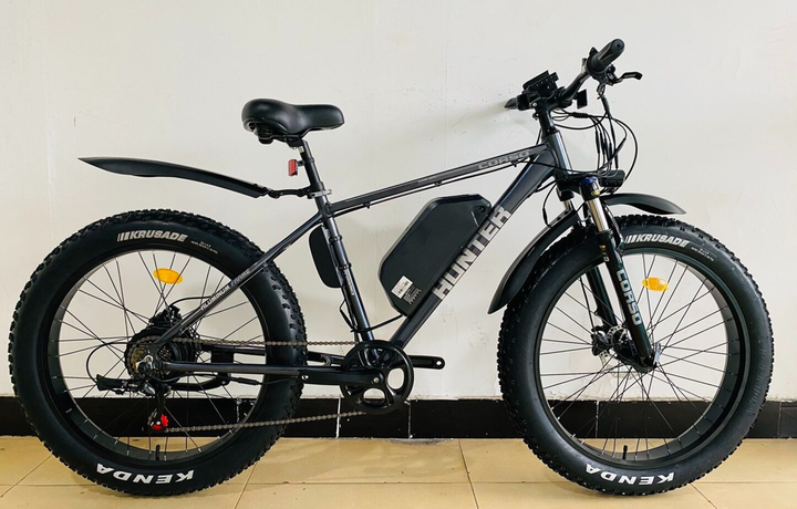 Электровелосипед фетбайк Corso Hunter 26" рама 19" 500W 48V/15Ah Shimano MT-200 вездеход Черный (LUX1838) - изображение 2