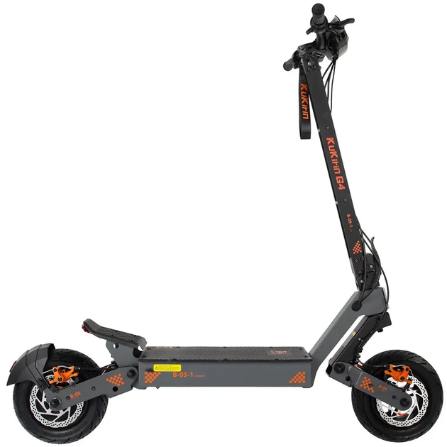 Електросамокат Kugoo Kirin G4 2026 2000Вт 20Аг 60В кросовер чорний (LUX1817) - зображення 2