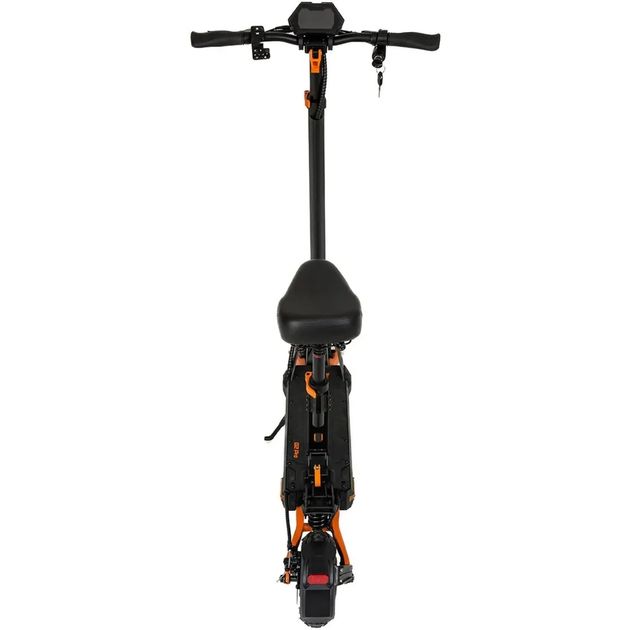 Електросамокат Kugoo Kirin G2 Pro 2025 з сидінням 600Вт 15Аг 48В кросовер чорний (LUX1825) - зображення 4