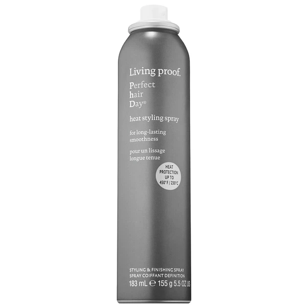 Термозащитный спрей для гладкости волос Living Proof Perfect Hair Day Heat Styling Spray 180 мл - зображення 3