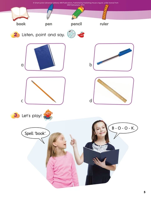 Smart Junior 2. Student's Book (for Ukraine, НУШ) - Гаральд Квінтон Мітчелл (9786177713202) - изображение 4