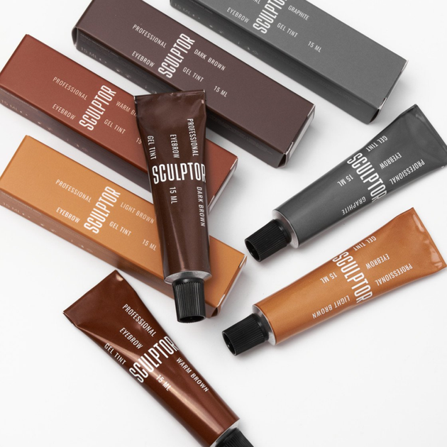 Гель-краска для бровей Dark Brown, 15ml - изображение 4