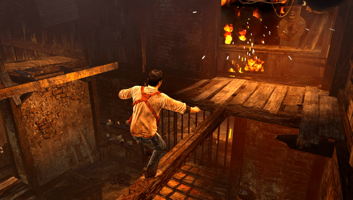 Игра Sony PlayStation Vita Uncharted Golden Abyss Английская Версия Только Картридж Б/У - изображение 6