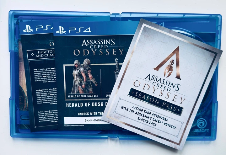 Диск для PlayStation 4 - Assassin's Creed Odyssey Limited Edition, русская версия, Б/У - изображение 4