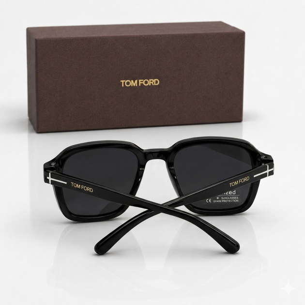 Сонцезахисні окуляри POLARIZED TF-702 C3 Black Чоловічі з поляризацією - зображення 5