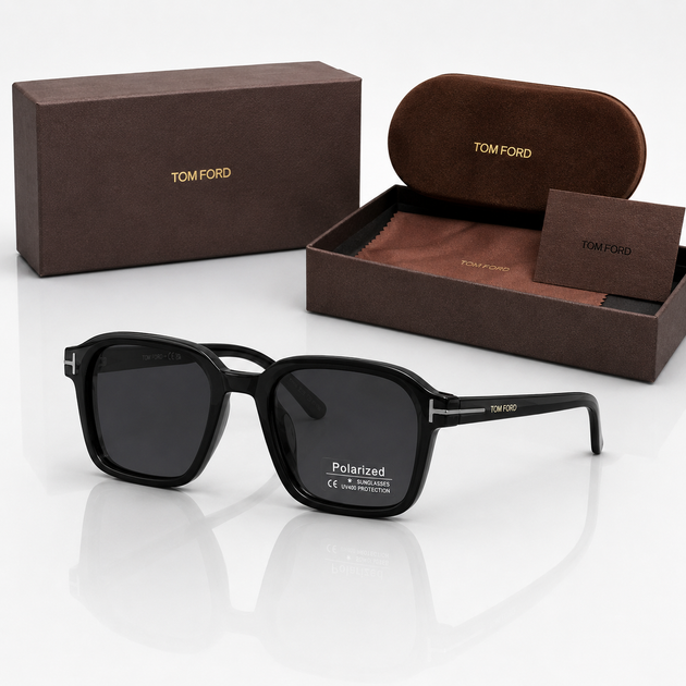 Сонцезахисні окуляри POLARIZED TF-702 C3 Black Чоловічі з поляризацією - зображення 6