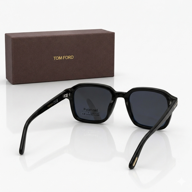 Сонцезахисні окуляри POLARIZED TF-702 C3 Black Чоловічі з поляризацією - зображення 7