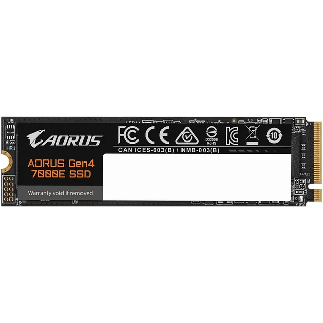 SSD диск GIGABYTE AORUS Gen4 7000E 2TB M.2 (AG470E2TB) - Фото 1 SSD диск GIGABYTE AORUS Gen4 7000E 2TB M.2 (AG470E2TB) - изображение 1