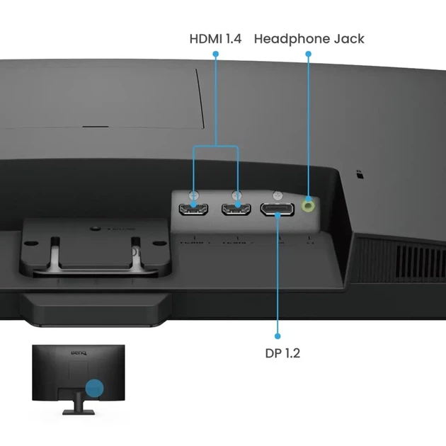 Монітор TFT 27" BenQ GW2790, IPS, 100Hz, 2xHDMI, DP, колонки, чорний (9H.LLTLJ.LBE) (1712272) - Фото 5 Монітор TFT 27" BenQ GW2790, IPS, 100Hz, 2xHDMI, DP, колонки, чорний (9H.LLTLJ.LBE) (1712272) - зображення 5